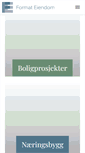 Mobile Screenshot of formateiendom.no